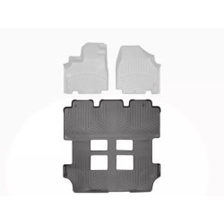 Купить Ковры резиновые 2 и 3 ряд черные WeatherTech для Mercedes-Benz V (W447) 2016+ 448732