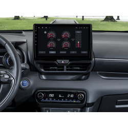 Buy Gazer T6010-XP210 PRO Multimedia System to Toyota Yaris (XP210), VIOS 2020-2022