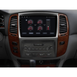 Buy Gazer T6510-J100/H PRO Multimedia System to Toyota Land Cruiser 100 (J100) 2002-2007