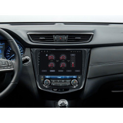 Buy Gazer T6510-T32/L PRO Multimedia System to Nissan X-Trail 3, Qashqai 2 (Automatic Air Conditioning) 2013-2017