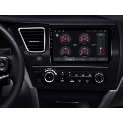Buy Gazer T6009-FG PRO Multimedia System to Honda Civic 9 （Middle East） 2013-2016