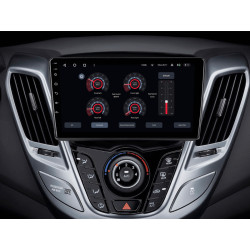 Buy Gazer T6009-FS/L Pro Multimedia System to Hyundai Veloster (FS) 2011-2017