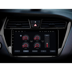 Buy Gazer T6009-GB PRO Multimedia System to Hyundai I20 2 (GB) 2014-2018