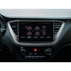 Buy Gazer T6009-HC/L PRO Multimedia System to Hyundai Solaris 2 (HC) 2017-2018