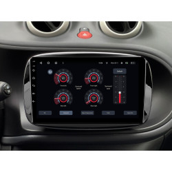 Buy Gazer T6009-W453 PRO Multimedia System to Smart Fortwo 3 (C453, A453, W453) 2014-2020