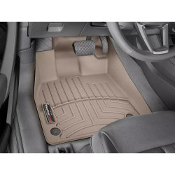Buy Rugs of rubber front beige Weathertech for Audi Q5 2018+ 4511461