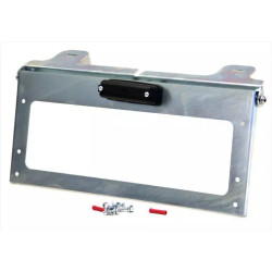 Buy Kaymar's license plate mount to the back bumper of pickup K6170-Kit