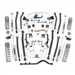 Buy Suit 4 "Lift Long Arm Rough Country-Jeep Wrangler JK 12-18 4-DOOR