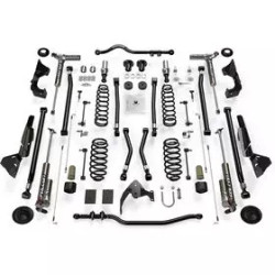 Купить Комплект подвески Jeep Wrangler JK 07-18 4 Doors от Alpine CT4 with Falcon 3.3 Fast Adjust Piggyback shocks 4" лифт TeraFlex