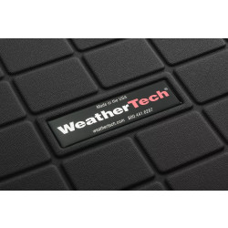 Buy Weathertech rubber rugs for Toyota Hilux dated 2015 Front Black 448771