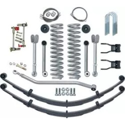 Купити Комплект підвіски 4,5" лифт Rubicon Express Super Flex - Jeep Cherokee XJ