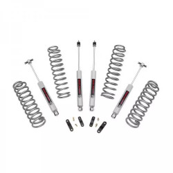 Купити Комплект підвіски 2,5" лифт Rough Country - Jeep Wrangler JK 2 door