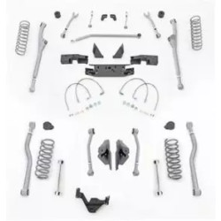 Buy Suspension of 3.5 "Lift Jeep Wrangler JK 4 Door Extreme Duty Long Armus Front / 4 Link Rear Rubicon Express
