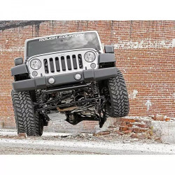 Купити Комплект підвіски 4" лифт Rough Country - Jeep Wrangler JK 07-18 4 Doors
