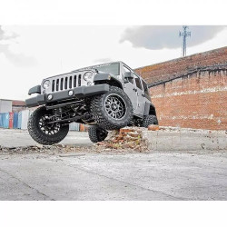 Купити Комплект підвіски 4" лифт Rough Country - Jeep Wrangler JK 07-18 4 Doors