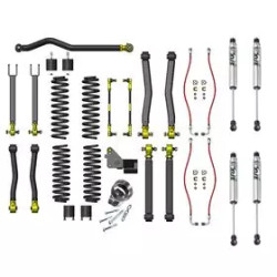 Buy Premium suspension set 3.5 "Lift with Fox 2.0 Performance Shocks Clayton - Jeep Wrangler JK 07-18 4 Door
