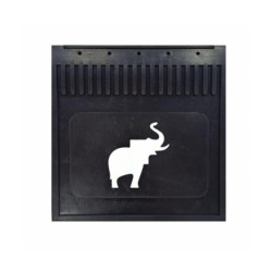 Купить Бризговик для вантажівки SCHMITZ рельєфний напис (400*400 мм) Гума Туреччина (1105850086)