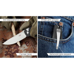 Купить Нiж складаний Firebird FH926-BK чорний