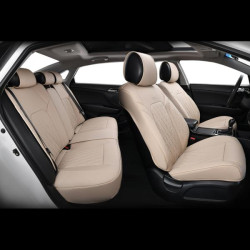 Buy Set, 3D Beltex Malibu, Beige seats covers