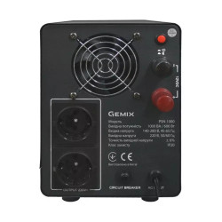 Купить ИБП Gemix линейно-интерактивный 1000VA / 600W 12v (PSN-1000)