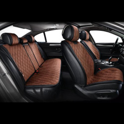 Buy Premium capes for front seats Winso Pro Prestige, Coffee-Black 2pcs.