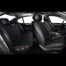 Buy Premium capes for front seats Winso Pro Supreme, Black-Coffee 2pcs.