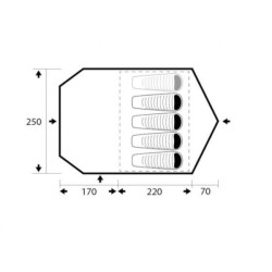 Купить Намет Trimm Camp II