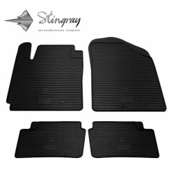 Купити Автоковрики Stingray Hyundai Hyundai i10 2008- 4 шт Чорние (1009184)