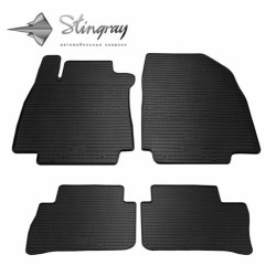 Купити Автоковрики Stingray Nissan Nissan Tiida 4 шт Чорние (1014104)