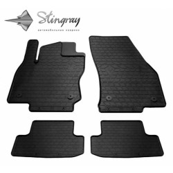 Купить Автоковрики Stingray Seat Seat Ateca 2016- 4 шт Чорние (1048014)