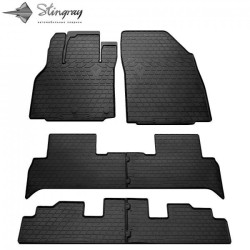 Купить Автоковрики Stingray Renault Renault Grand Scenic 2009- 6 шт Чорние (1018216)