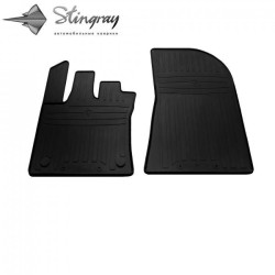 Купить Автоковрики Stingray Renault Renault Captur II (JB/JE) (2019-...) 2 шт Чорние (1018362)