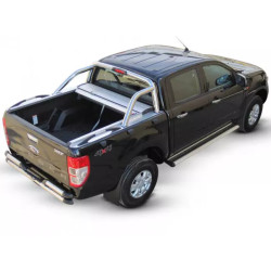 Купить Ролет для Ford Ranger 2012+ (double cab, OEM roll bar) срібний