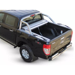 Купить Ролет для Ford Ranger 2012+ (double cab, OEM roll bar) срібний