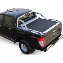 Купить Ролет для Ford Ranger 2012+ (double cab, OEM roll bar) срібний