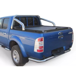 Buy Roll for Ford Ranger 2007-2011 (Double Cab, OEM Roll Bar & Ladder Rack) Matte black