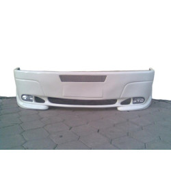 Купить Накладка на передний бампер 2 фары (под покраску) для Volkswagen LT 1995-2006 гг