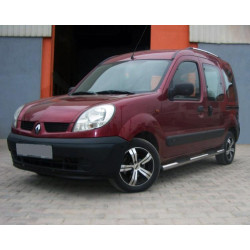 Купити Бічні труби (2 шт., нерж.) для Renault Kangoo 1998-2008 рр