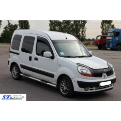 Купити Бічні труби (2 шт., нерж.) для Renault Kangoo 1998-2008 рр