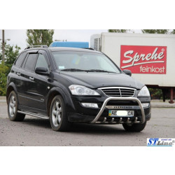 Купити Кенгурятник WT004 (нерж) для SsangYong Action 2005-2018 рр