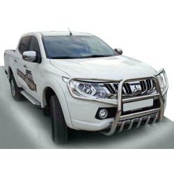 Купить Боковые пороги X5-тип (2 шт, алюм) для Fiat Fullback 2016- гг