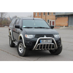 Купити Кенгурятник (нерж.) для Mitsubishi L200 2006-2015 рр