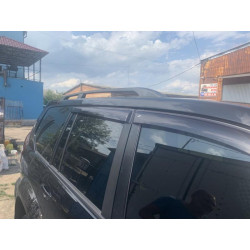 Купити Рейлінги Чорні турецькі Металеві ніжки для Toyota Land Cruiser Prado 120