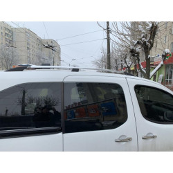 Купити Рейлінги ХРОМ Пластикові ніжки для Peugeot Partner Tepee 2008-2018 рр