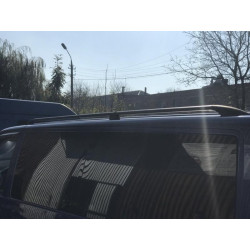 Купити Рейлінги Чорні Коротка база, Пластикові ніжки для Volkswagen T6