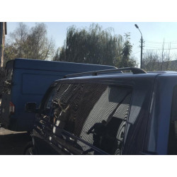 Купити Рейлінги Чорні Коротка база, Металеві ніжки для Volkswagen T6