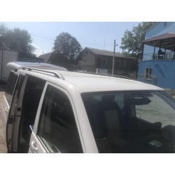 Купити Рейлінги Чорні Коротка база, Металеві ніжки для Volkswagen T6