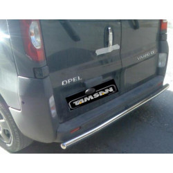 Купити Задній захист AK002 (нерж) для Renault Trafic 2001-2015 рр