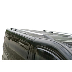 Купити Рейлінги Хром ( пласт. ніжки) Коротка, Пластикові ніжки для Opel Vivaro 2001-2015 рр