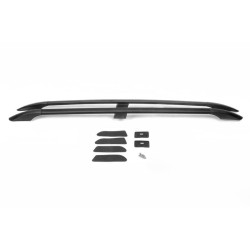 Купить Рейлинги Черные Стандартная база, Чугунные ножки для Renault Kangoo 1998-2008 гг